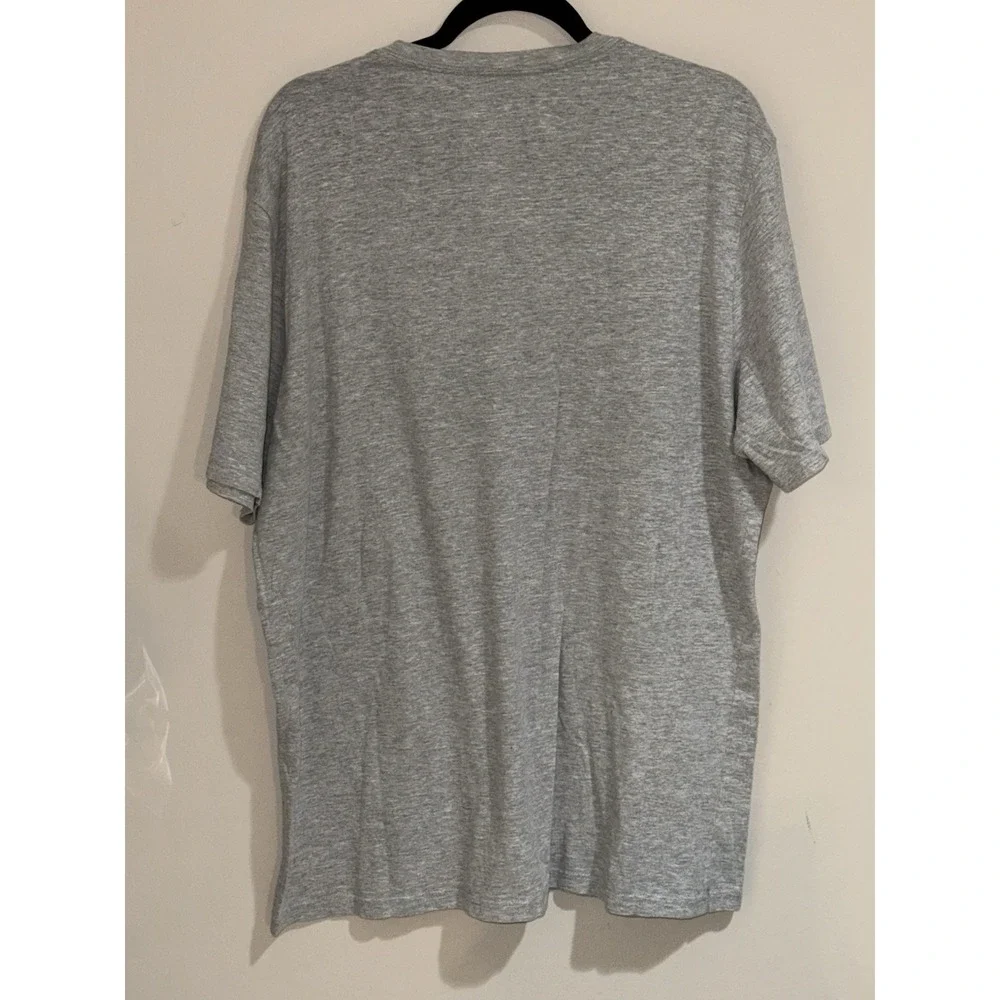 The North Face Men's Unisex XL Half Dome Logo Cotton Blend Light Gray T-Shirt